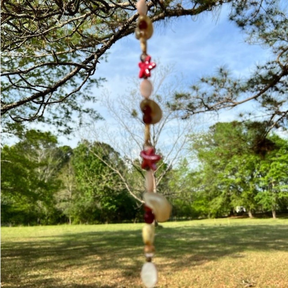 Colorful Shell Sun Catcher - Picture 5 of 7